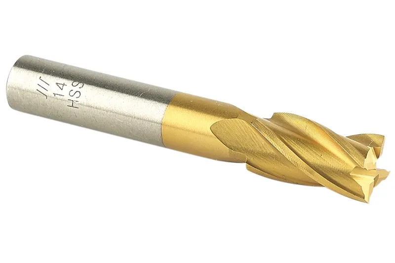 Gfb Hss 4 Ağızlı Titan Kaplı Parmak Freze 16 MM 2908