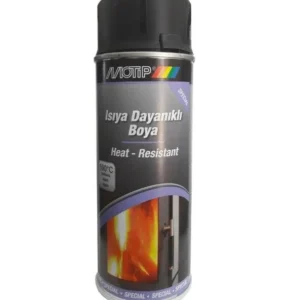 Motip Isıya Dayanıklı Sprey Boya 690 Derece Siyah 400 ML