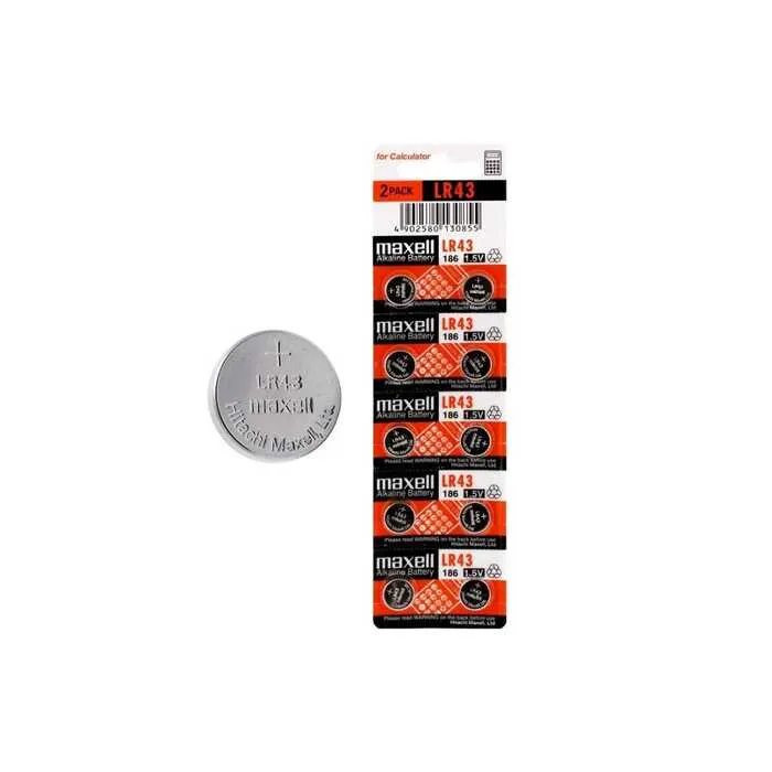 Maxell LR43 Hafıza Pili 10'Lu