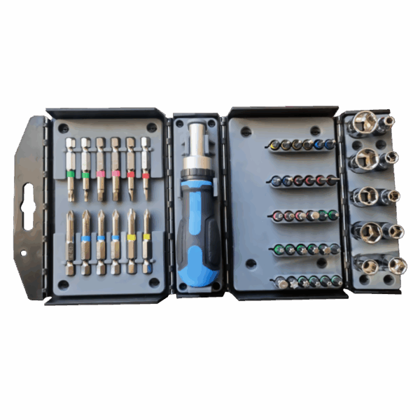 NT53 Parça 1/4'' S2 Bits ve Cr-V Lokma Seti NCSETH053