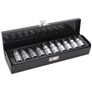 11 Parça 1/2" Cr-v Torx Lokma Seti