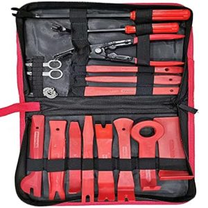 19 Parça Oto Döşeme Radyo, Klips Ve Trim Sökme Seti