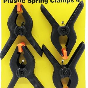 45 Mm Yaylı Mandal Tip Kıskaç   Işkence Seti 4 Parça