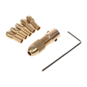 5339 Motor Mili Uyumlu Pensli Mini Mandren Set 7 Parça