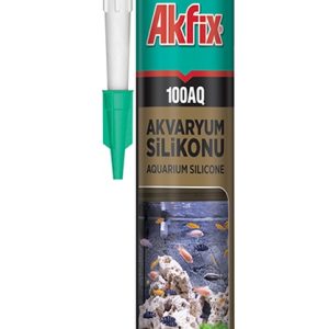 Akfix Sa080 Akvaryum Silikonu 280 Ml Şeffaf