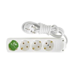 Almera 4lü 2mt Topraklı Priz