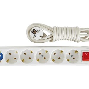 Almera Anahtarlı 6'lı Topraklı 3mt Grup Priz 1.5 M