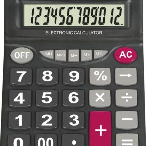 Avec Av-h111 Hesap Makinesi Beyaz - Siyah