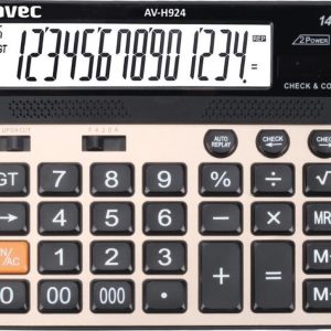 Avec Av-h924 Hesap Makinesi Beyaz - Siyah