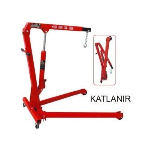 Bigred T31002 Üç Ayaklı Vinç Caraskal Katlanır Tip 1 Ton