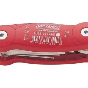 Cer-Pa Çakı Tipi Alyan Anahtar Takımı 7 Parça