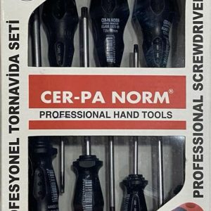 Cerpa Tornavida Takımı 7 li Delikli Torx Klass1001224700