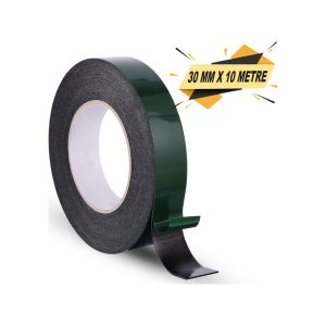 Çift Taraflı Köpük Bant Eva Montaj Bandı Siyah 30 MM x 10 Metre N11.3993