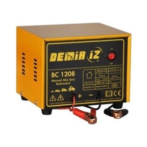 Demiriz Bc 1208 Manuel Akü Şarj Redresörü 12V/8A Tek Akü İçin