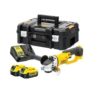Dewalt DCG412M2-QW 18 V 4 Ah 125 MM Li-Ion Çift Akülü Avuç Taşlama
