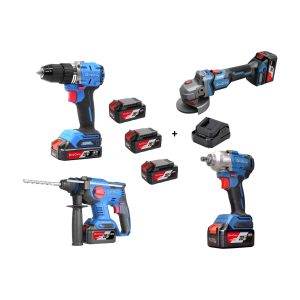 Dong Cheng DCKIT35EM Akülü Kırıcı + Vidalama + Somun Sökme + Taşlama 4 Lü Set