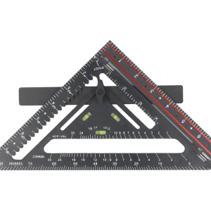 DW 7” Çok Fonksiyonlu Alaşım Üçgen Gönye DW7GM61
