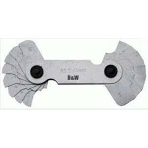 DW RADYÜS MASTARI  7.0-14.5 MM DW9RM0714