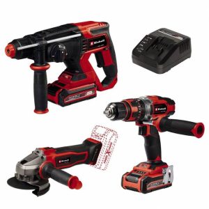 Einhell TE-TK 18/3 Li +2 (CD+AG+HD) vidalama, kırıcı, taşlama