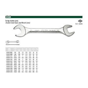 Elta 20x22 İki Ağız Anahtar 0150 01 2022