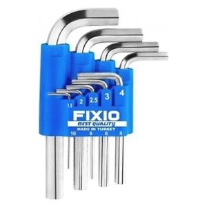 Fıxıo Uzun Allen Anahtar Seti 9 Parça Fe 2009