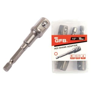 Gfb 1/2" Bits Saplı Lokma Adaptörü 73 MM N11.15506