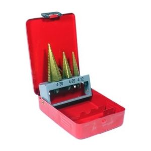 Gfb 4-12/4-20/4-30 Kademeli Matkap Ucu Seti Metal Kutu 2426