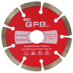 Gfb 2390 Beton-mermer-granit Kesici 230 Mm Soketli Elmas Testere