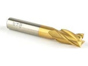 Gfb Hss 4 Ağızlı Titan Kaplı Parmak Freze 5 MM 2902