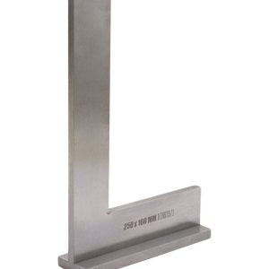 Gfb Şapkalı Gönye 250x160 mm DIN875/1 Çelik Gönye