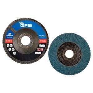 Gfb Zirkonyum Flap Disk Zımpara 115 MM 60 Kum