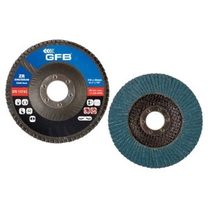 Gfb Zirkonyum Flap Disk Zımpara 115 MM 80 Kum