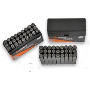 Groz Lp/8 Çelik Harf Zımba Takımı 8 Mm