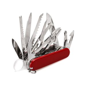 Hegi 30 Fonksiyonlu Krom Paslanmaz Isviçre Çakısı - Aısı316 Çok Renkli