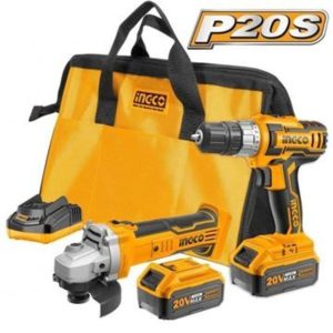 İNGCO AKÜLÜ COMBO SET TAŞLAMA VE VİDALAMACKLI2009