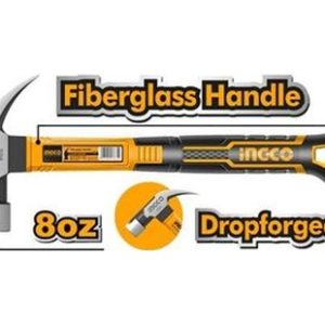 İngco Endüstriyel Fiberglass Saplı Çatal Çekiç 220G Hchd0086