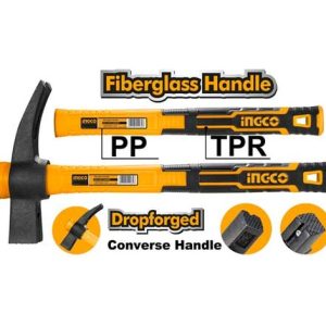 İngco Fiberglass Saplı Fransız Tipi Çatal Çekiç 700G Hıhh80700