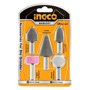 İNGCO GRAVÜR TAŞLAMA SETİ 5 Lİ AKB0501