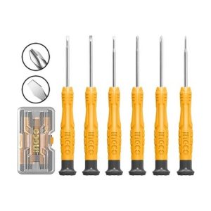Ingco Hksd0618 Hassas Tornavida Seti 6'Lı