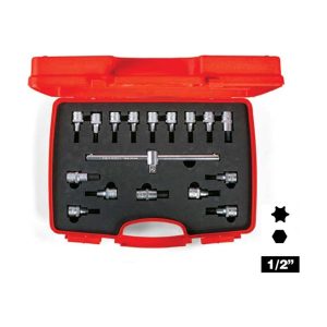 İzeltaş 1/2 Lokmalı Allen Uç Ve Star Uç Takımı 17 Parça 1113006017