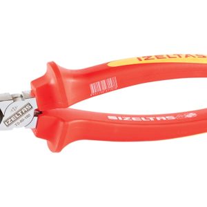 İzeltaş 3700 1000v İzoleli Elektrikçi Yan Keski 180 Mm 3700166180