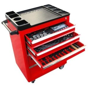 İzeltaş 8235 Partner Serisi Takım Dolabı 5 Çekmeceli 118 Parça Dolu – 8235006121