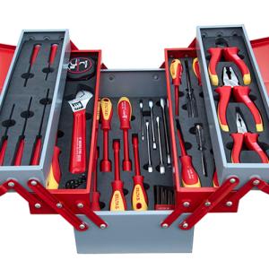 İzeltaş 8420 Elektrikçi Takım Çantası 5 Gözlü 45 Parça – 8420005046