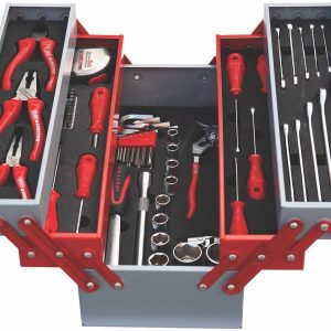 İzeltaş 8420 Mekanikçi Takım Çantası 5 Gözlü 62 Parça - 8420005063