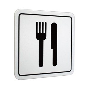 İzmir Fırça 12x12 Cm Sembol Restaurant Pvc Tabela İz-552227 Diğer