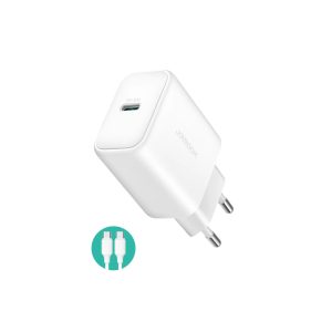 JOYROOM JR-TCF24 PD 30W Hızlı Şarj Cihazı + USB-C – USB-C Kablo (1 m)