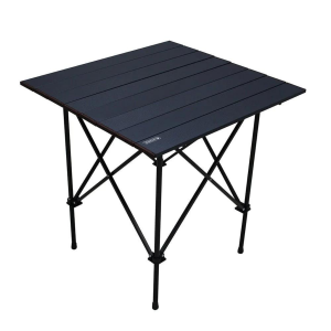 Katlanır Boyalı Alüminyum Kamp Masası Out-2060 Siyah