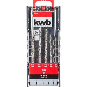 KWB Stein Bohrer Kass 5tlg PWRBOX deton matkap ucu 5 prç 49109140