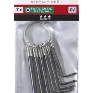 KWB Stiftschlüsselsatz TORX 7tg KX ALLEN SET