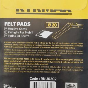 Mobilya Keçesi Sandalye Keçesi